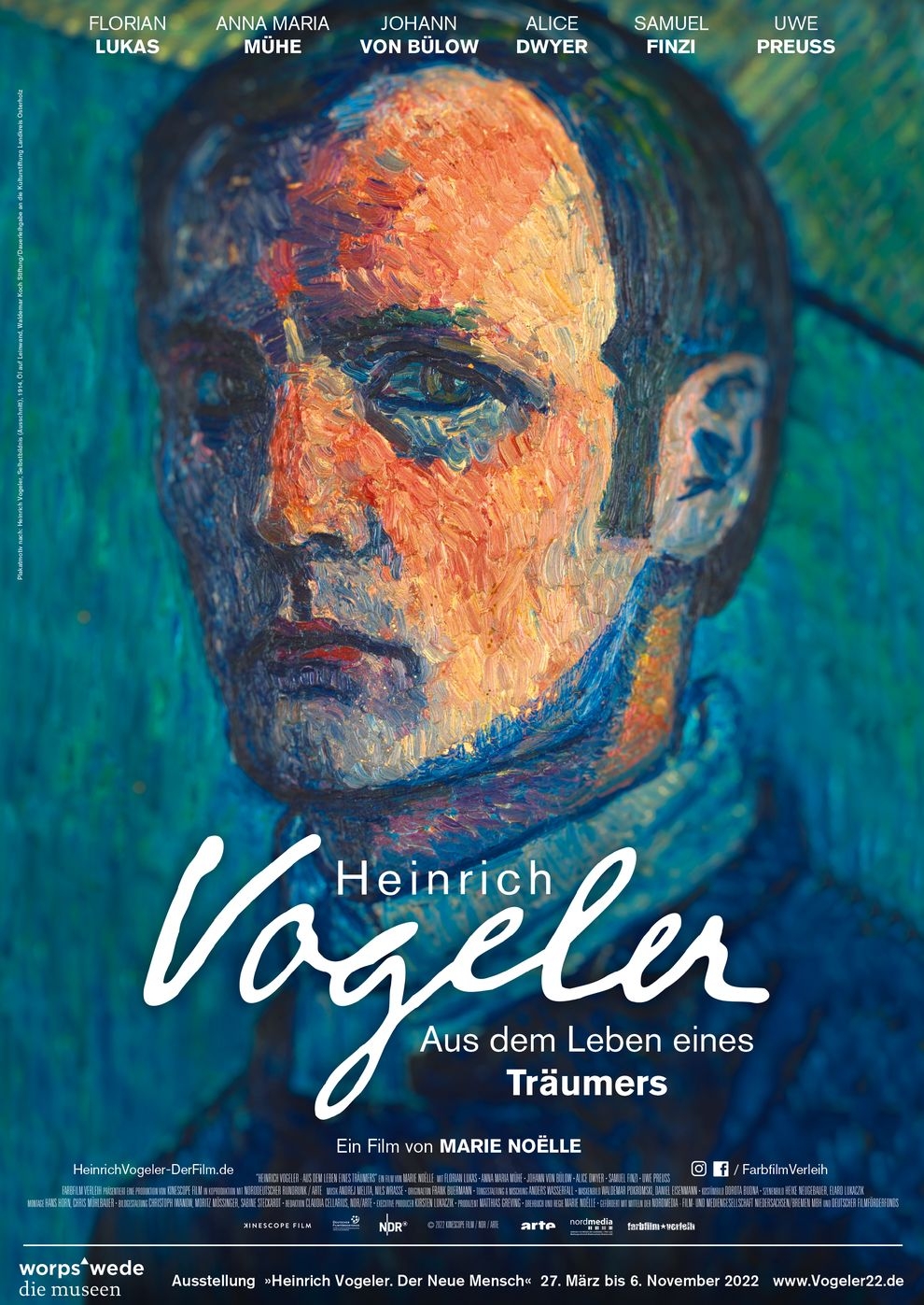 Filmplakat zu Heinrich Vogeler - Aus dem Leben eines Träumers