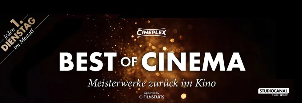 Banner Best of Cinema Reihe - jeden ersten Dienstag im Monat