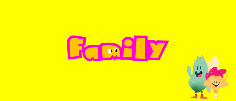 Das Logo der Family Preview mit Plexi und Luxi daneben