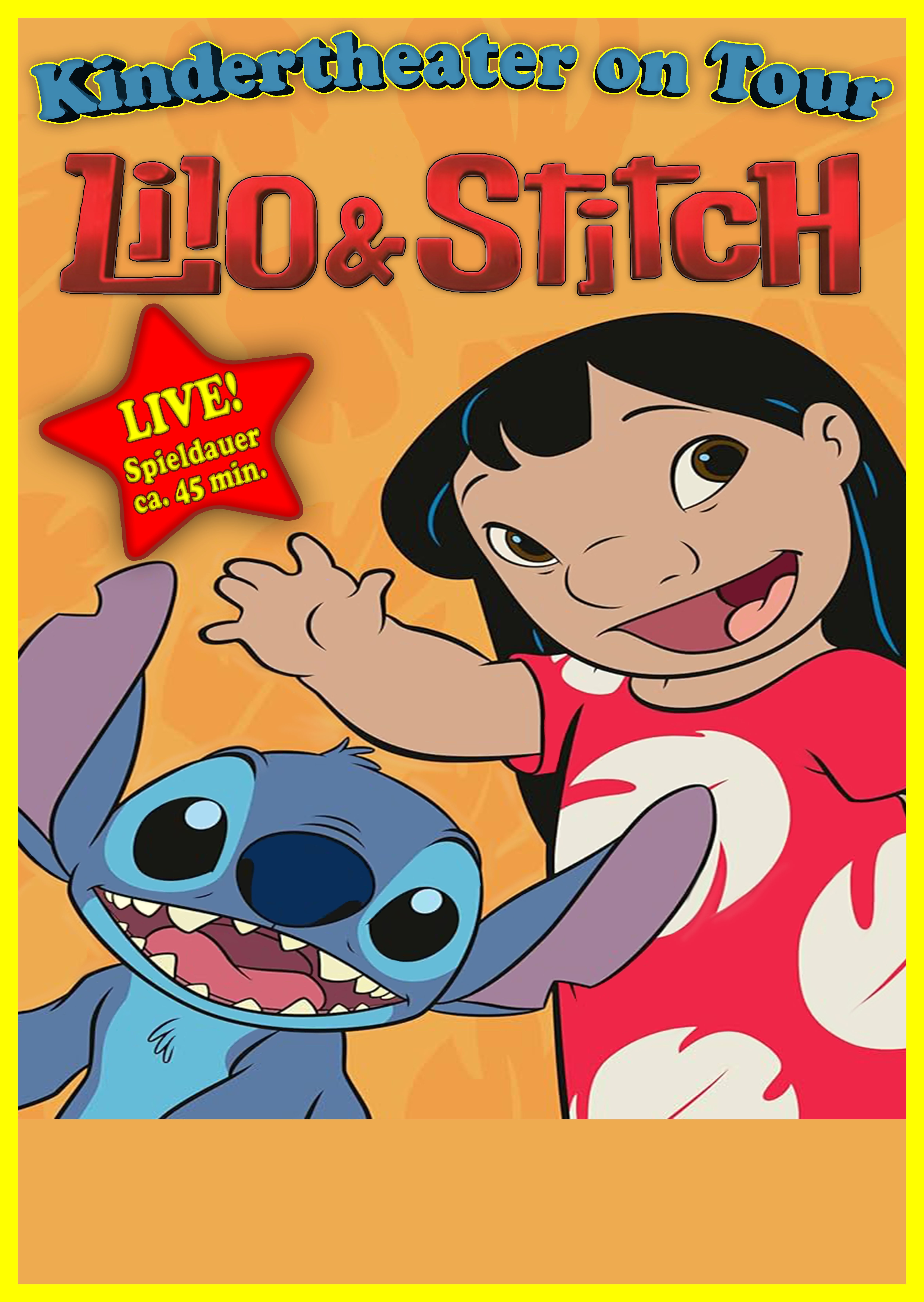 Filmplakat zu Lilo & Stitch Kindertheater
