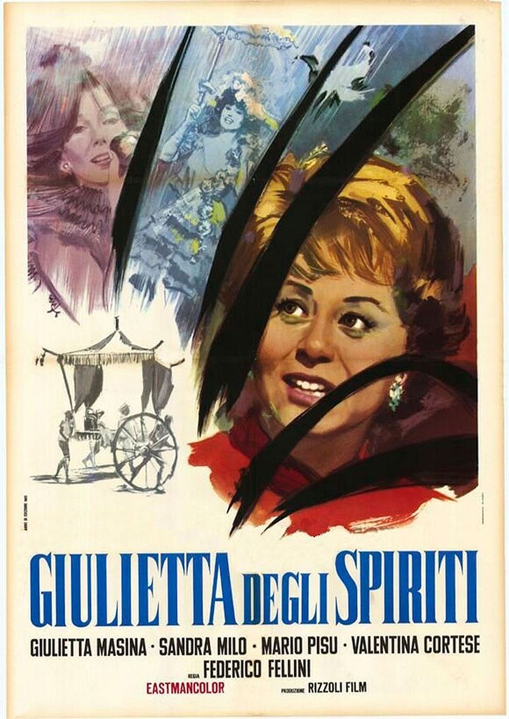 Filmplakat zu Giulietta degli spiriti - Julia und die Geister