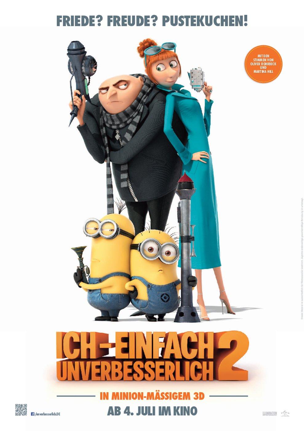 Filmplakat zu Ich - Einfach unverbesserlich 2