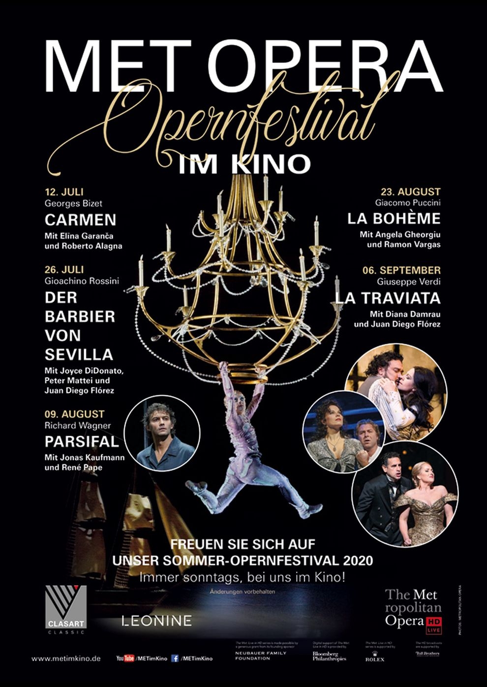 Filmplakat zu MET Opera: Verdi La Traviata (2018) (Sommerfestival 2020)