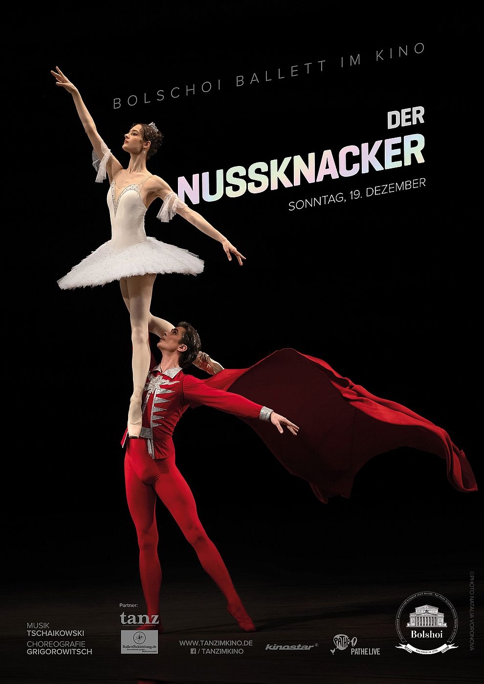 Filmplakat zu Bolschoi Ballett: Der Nussknacker (2018)