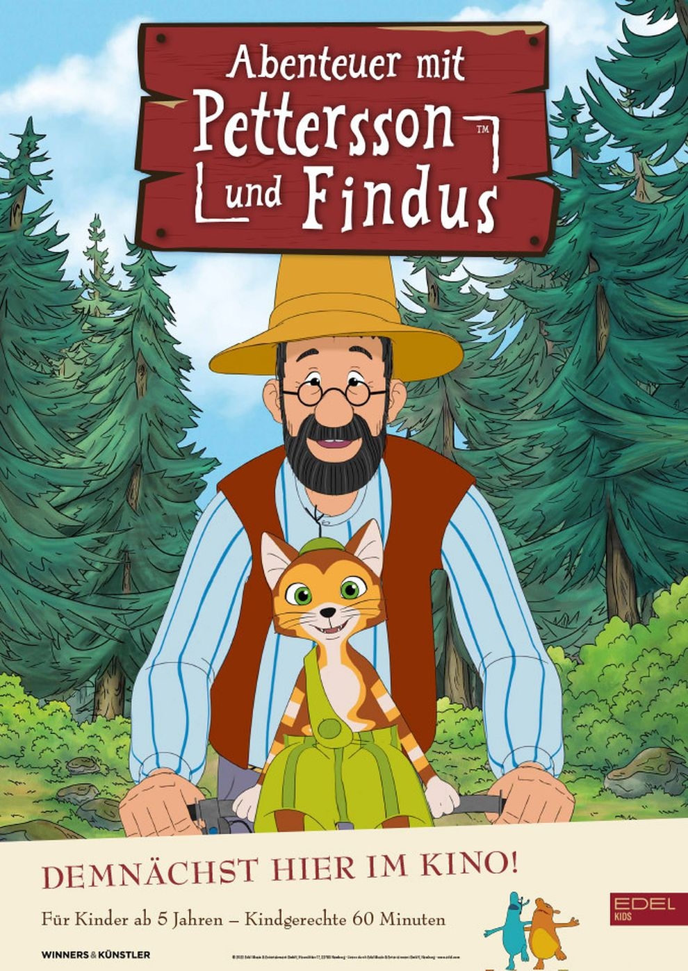 Filmplakat zu Abenteuer mit Pettersson und Findus