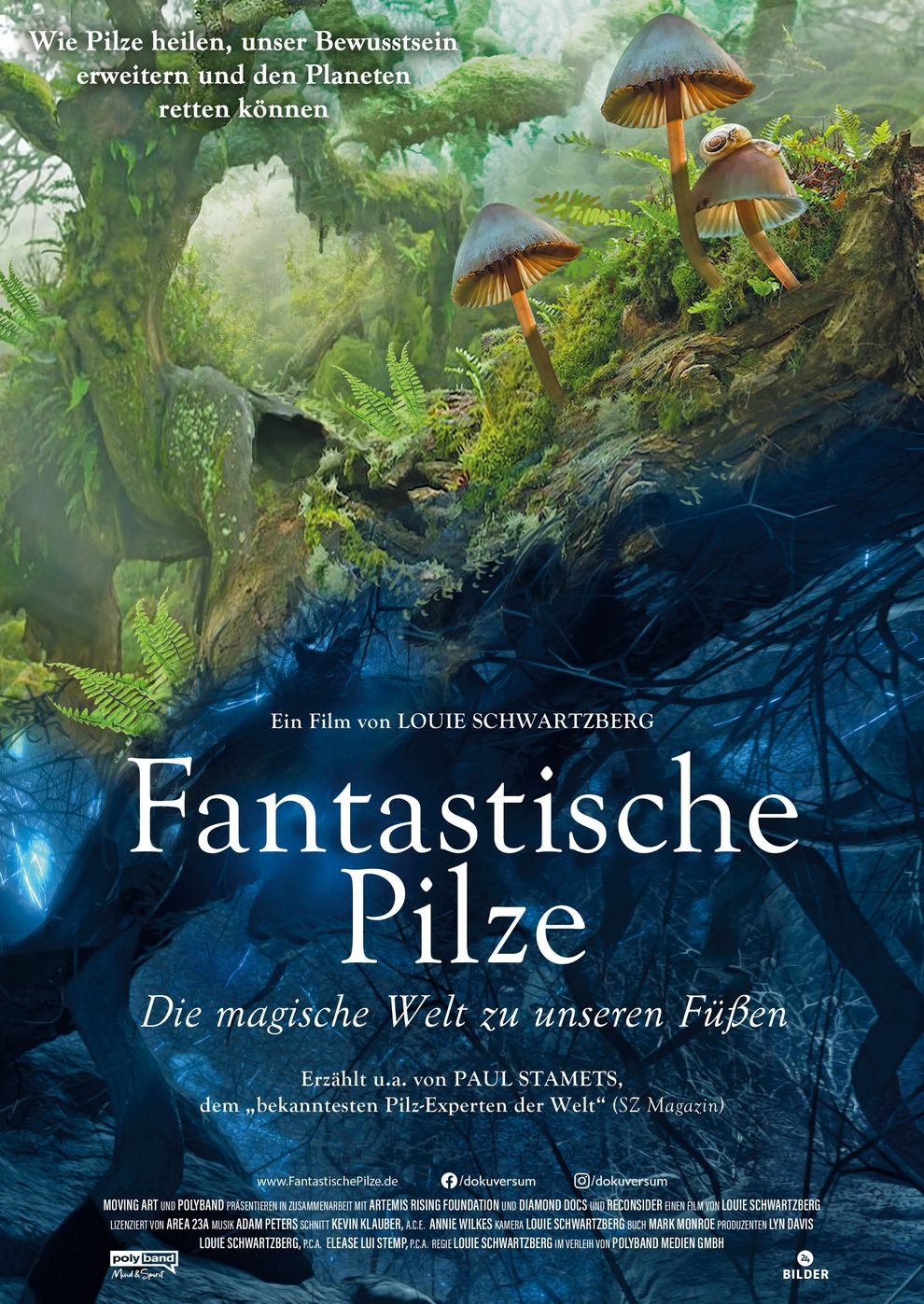 Filmplakat zu Fantastische Pilze - Die magische Welt zu unseren Füßen