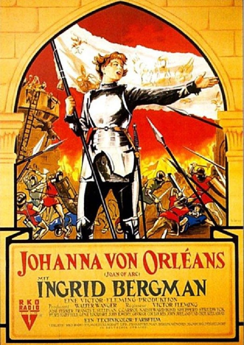 Filmplakat zu Johanna von Orleans (1948)