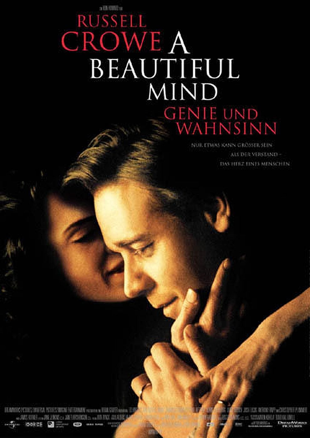 Filmplakat zu A Beautiful Mind - Genie und Wahnsinn