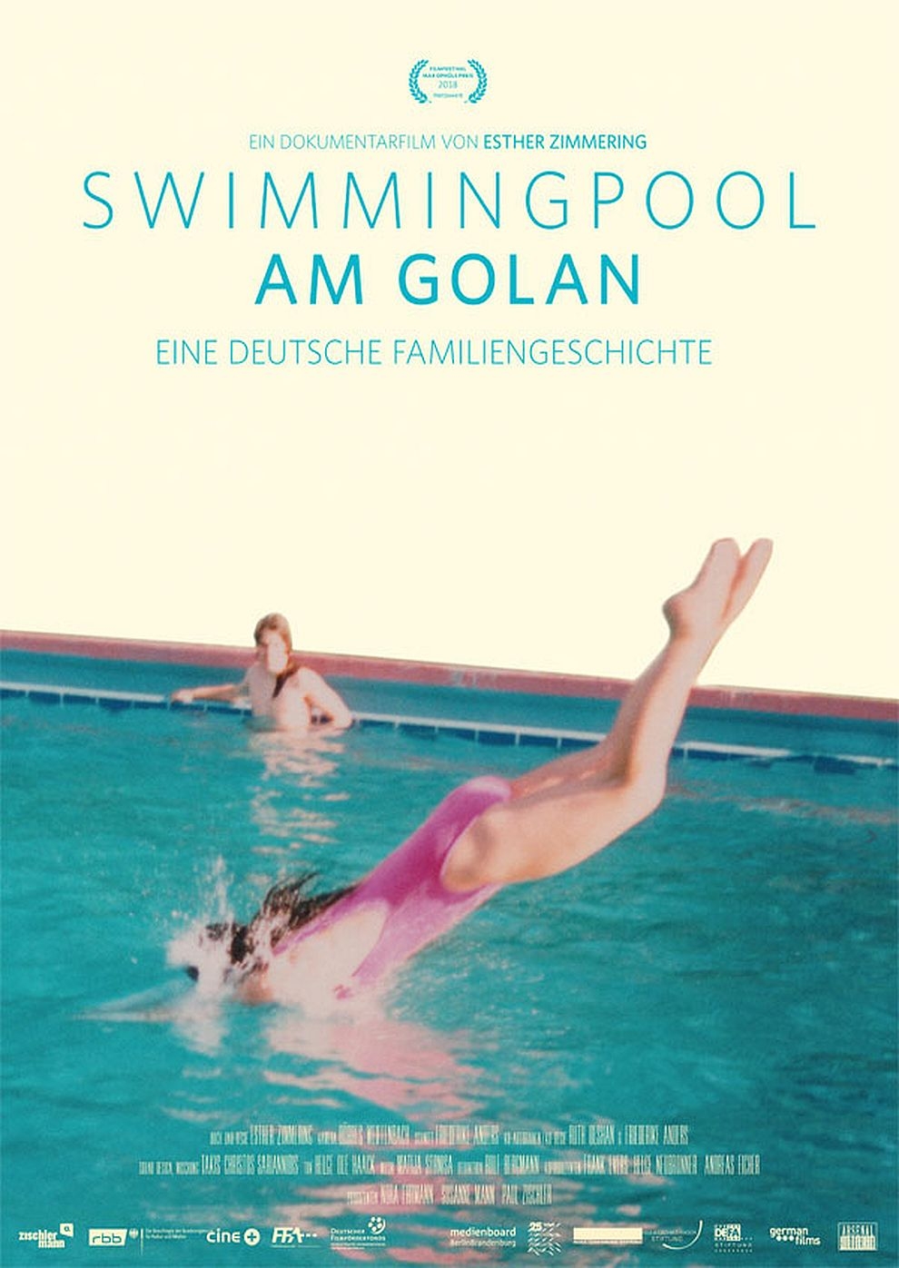 Filmplakat zu Swimmingpool am Golan - Eine deutsche Familiengeschichte