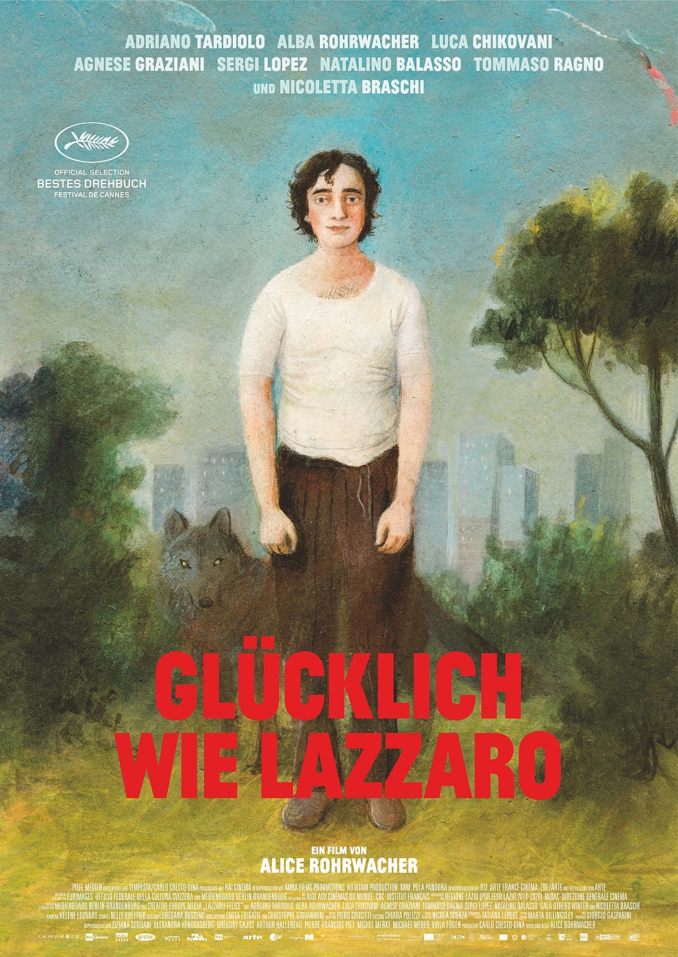 Filmplakat zu Glücklich wie Lazzaro
