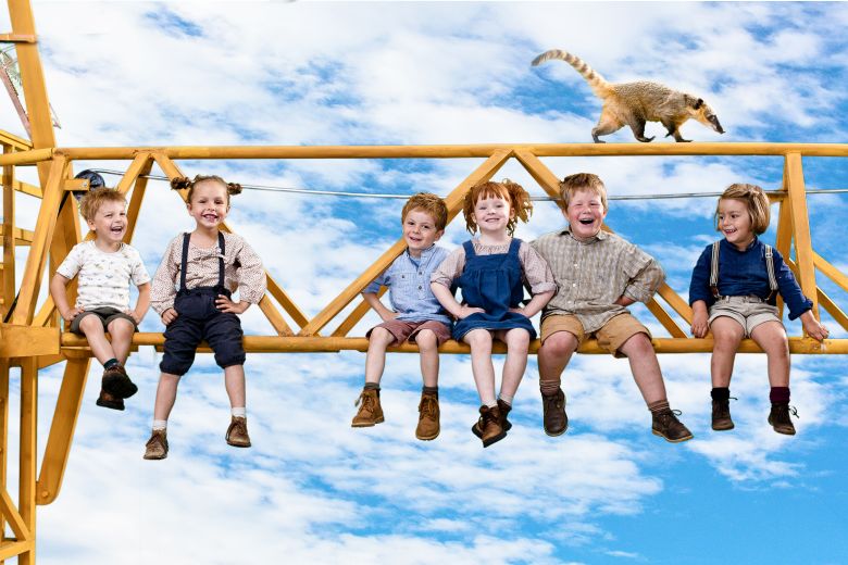 Szenenbild zu Quatsch und die Nasenbärbande