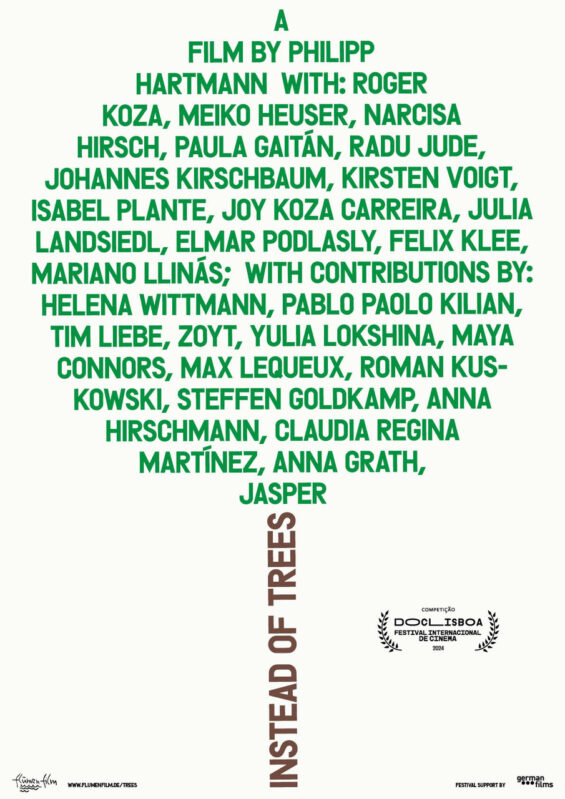 Filmplakat zu Anstatt Bäumen