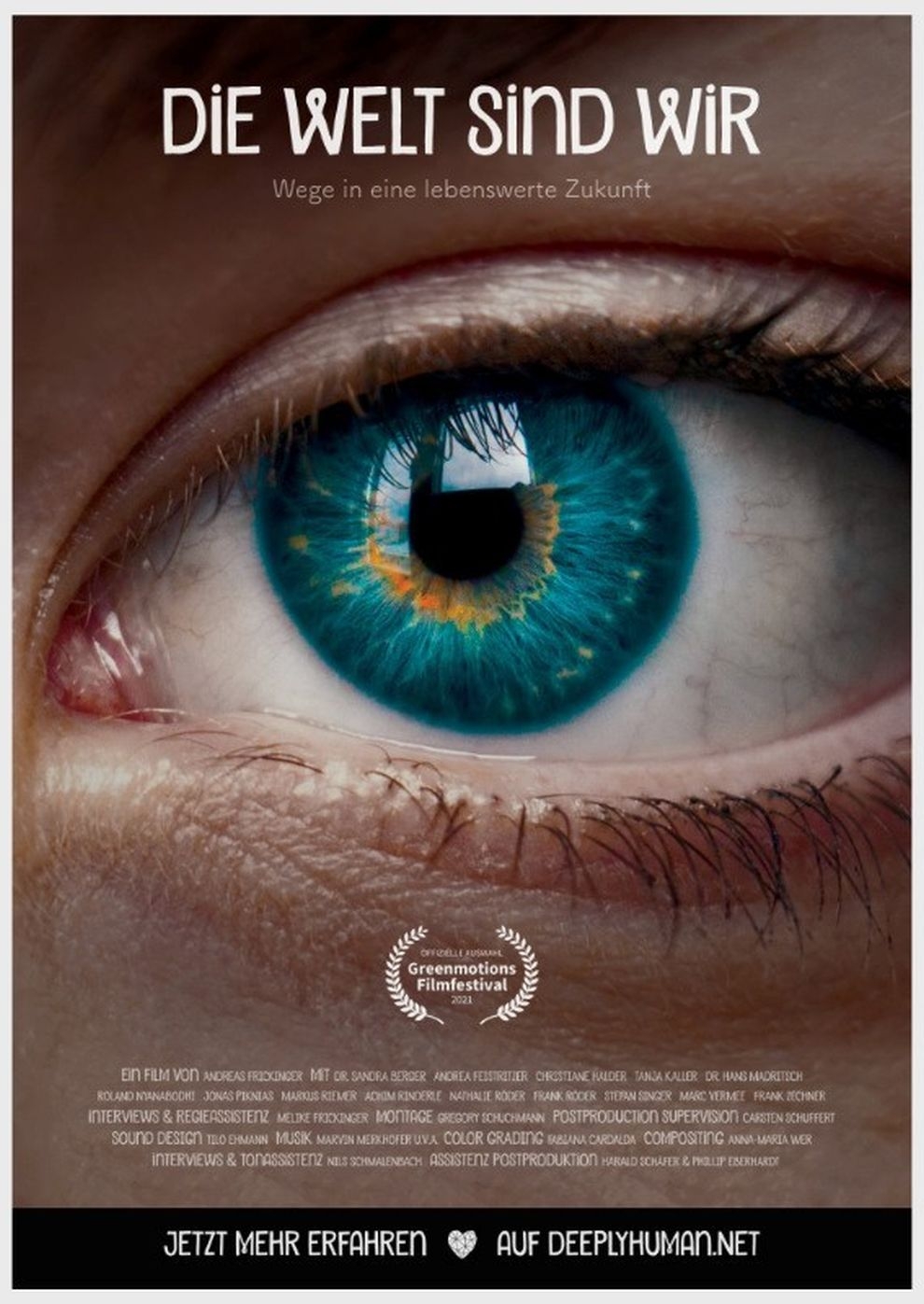 Filmplakat zu Die Welt sind wir - Wege in eine lebenswerte Zukunft