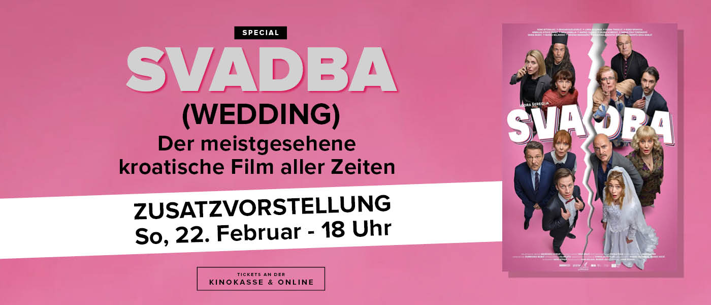 Svadba in OmU am 22.2. um 18.00 Uhr