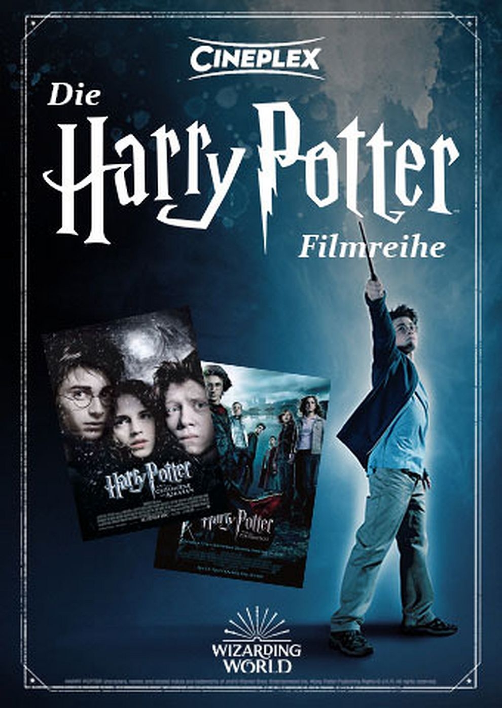 Filmplakat zu Die Harry Potter Filmreihe: Teil 3 & 4