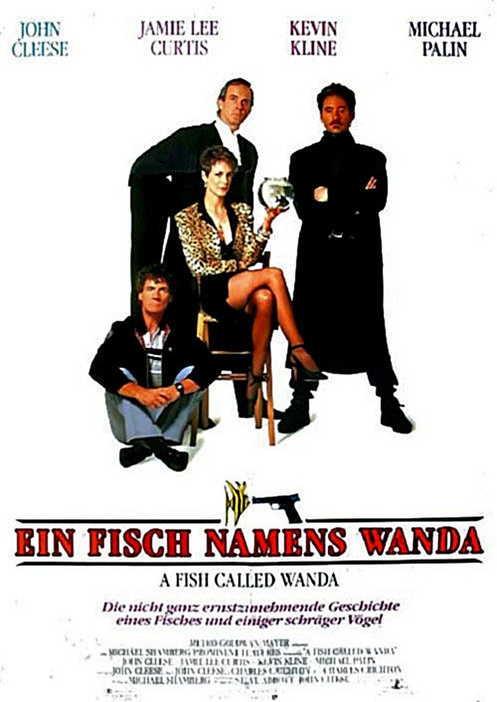 Filmplakat zu Ein Fisch namens Wanda