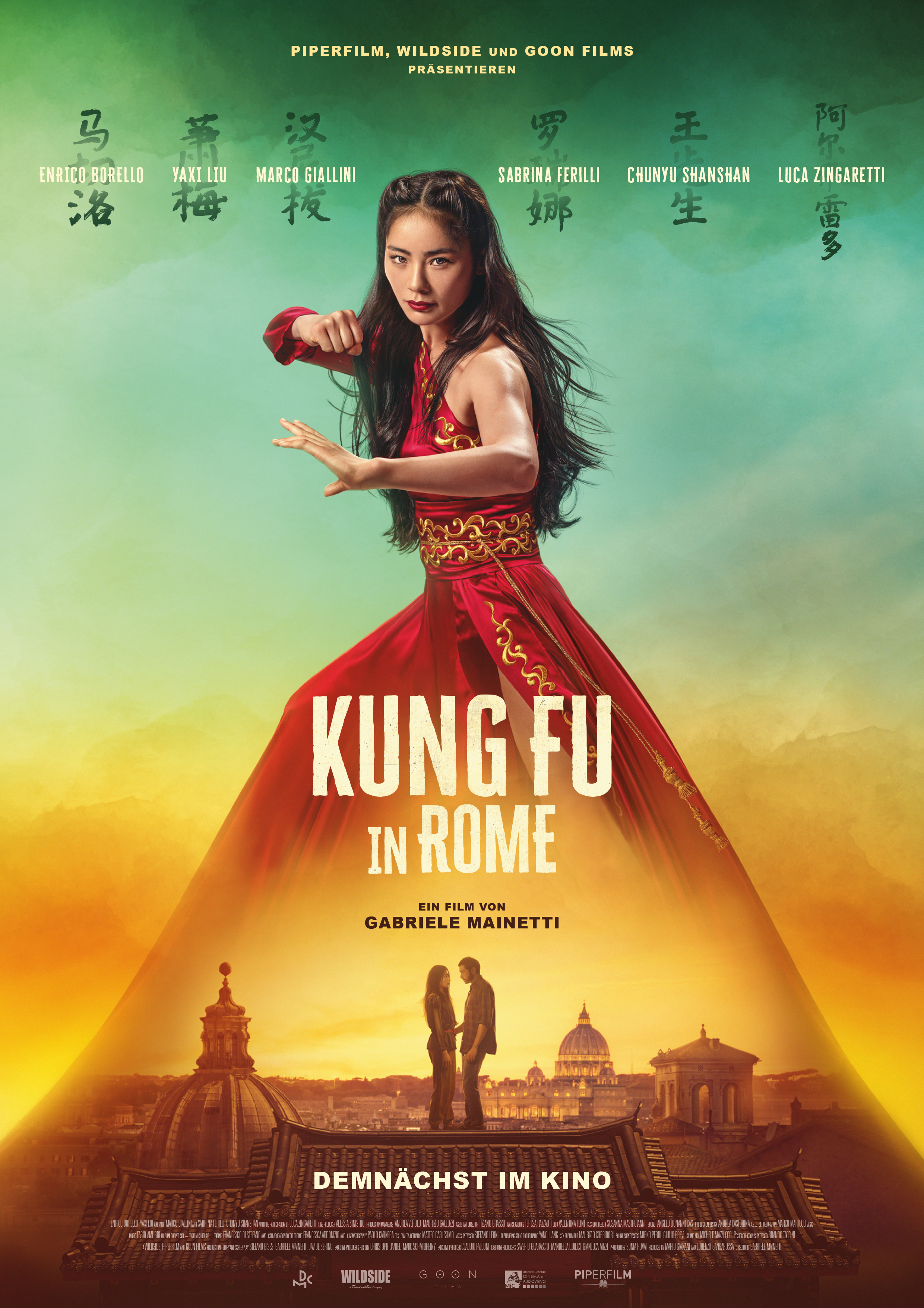 Filmplakat zu Kung Fu in Rome