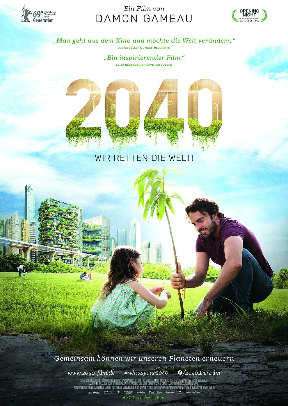 Filmplakat zu 2040 - Wir retten die Welt!