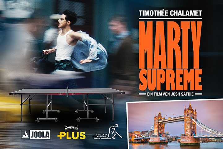 Marty Supreme Cineplex PLUS Gewinnspiel