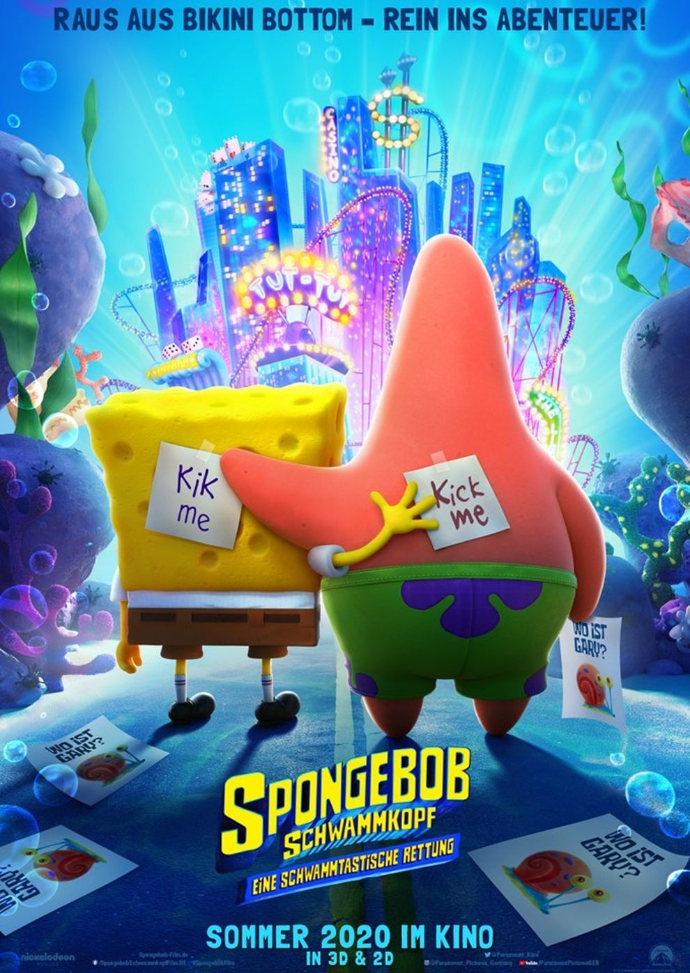 Filmplakat zu Spongebob Schwammkopf: Eine schwammtastische Rettung