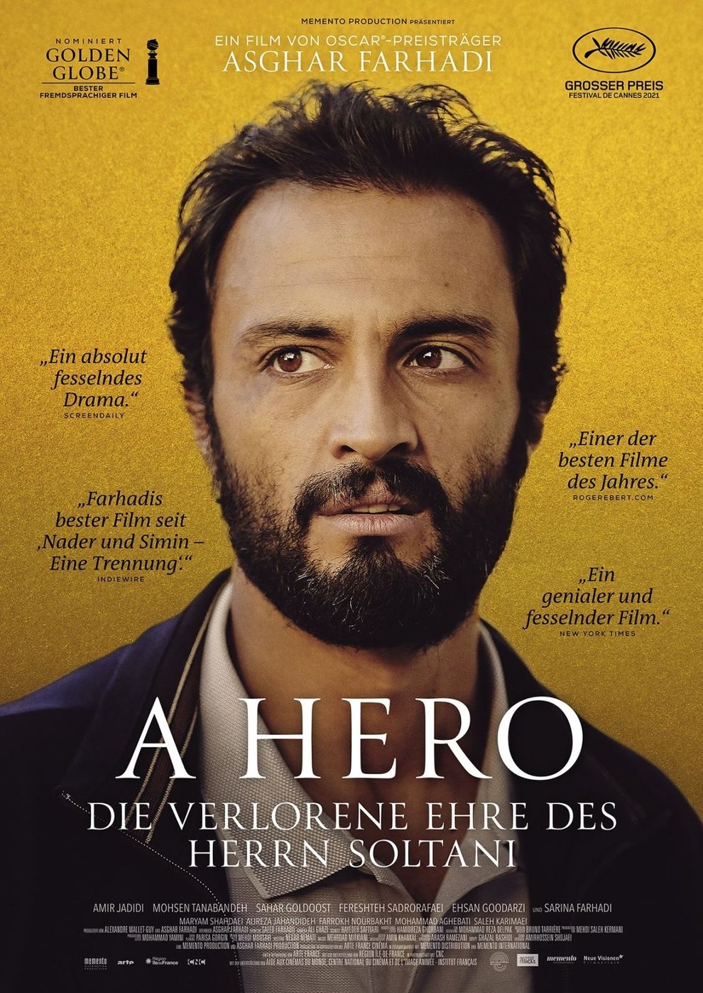 Filmplakat zu A Hero - Die verlorene Ehre des Herrn Soltani