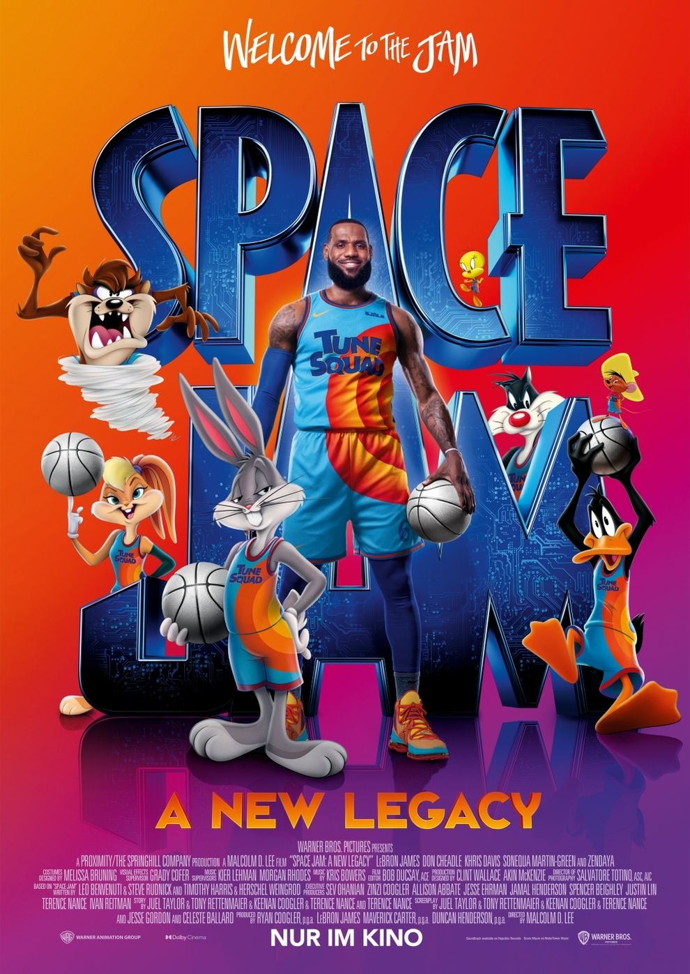 Filmplakat zu Space Jam - A New Legacy