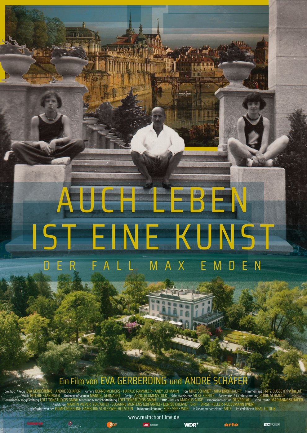 Filmplakat zu Auch Leben ist eine Kunst - Der Fall Max Emden