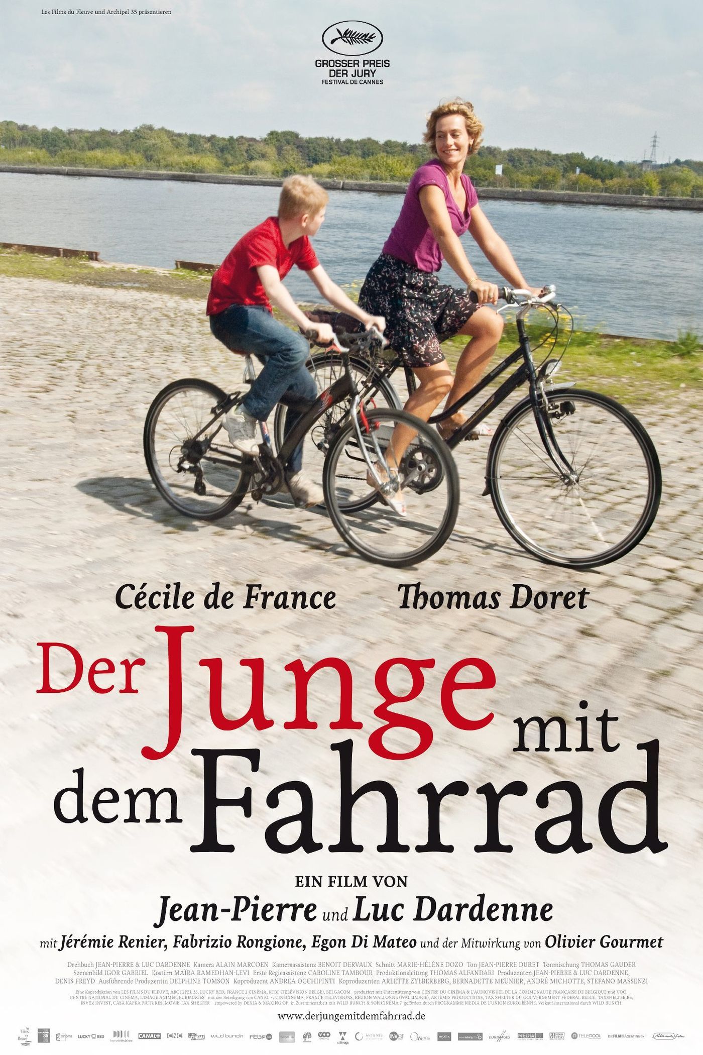 Filmplakat zu Der Junge mit dem Fahrrad