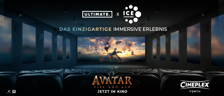 Avatar 3 in Ultimate. x ICE Theaters