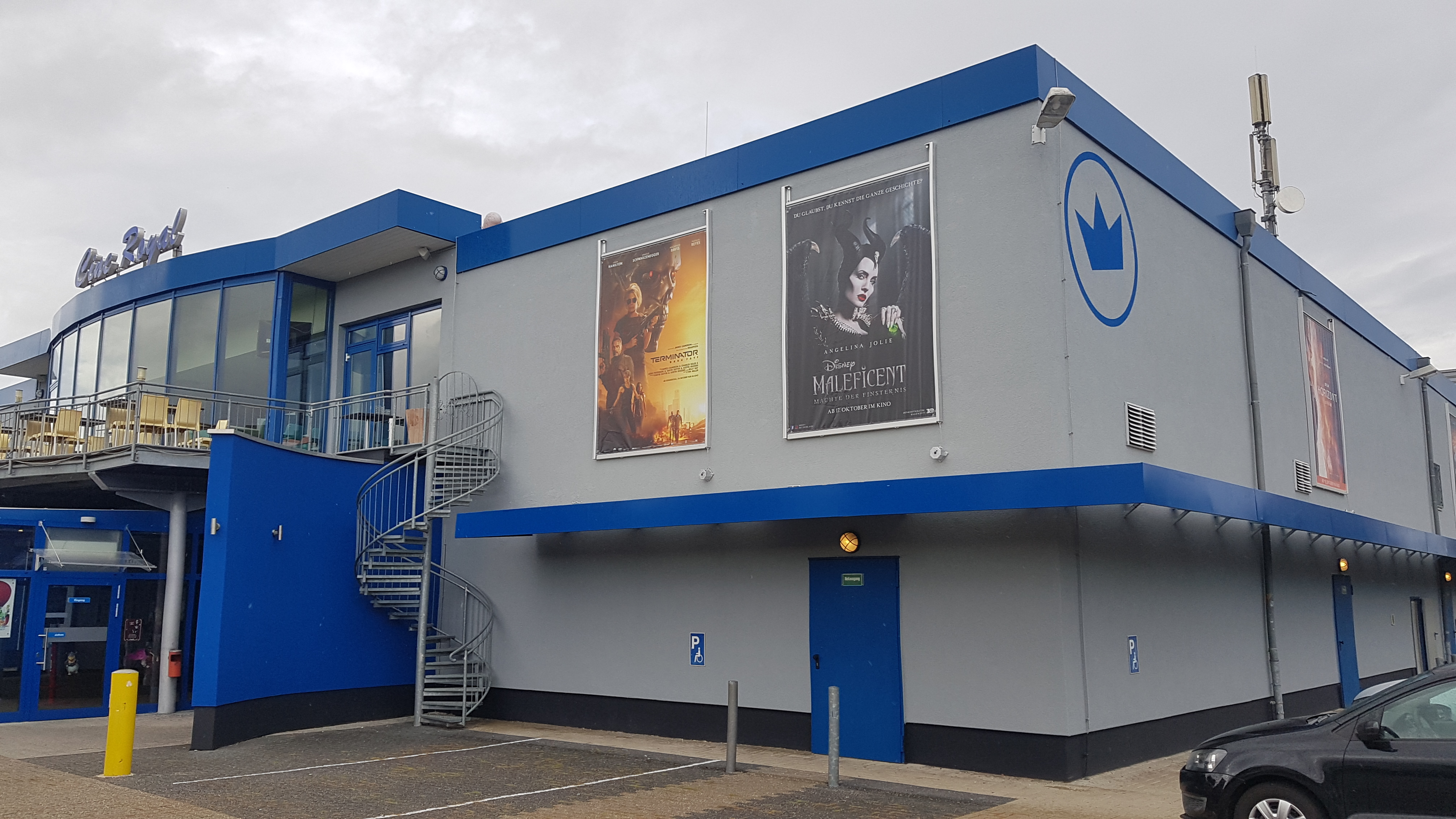 Außenansicht vom Cineplex Royal Fritzlar