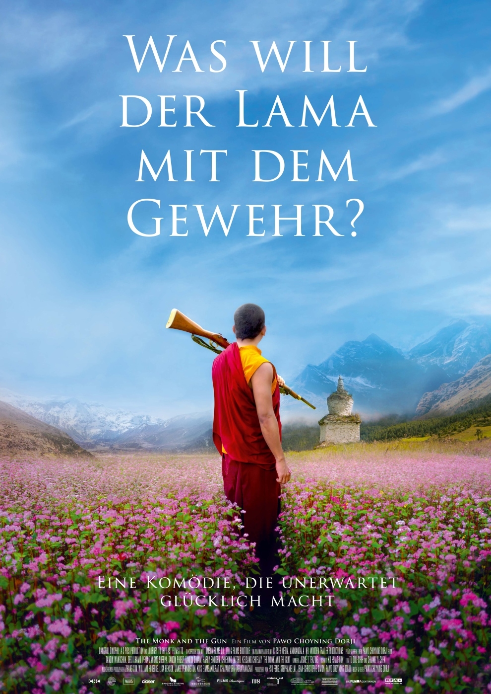 Filmplakat zu The Monk & The Gun - Was will der Lama mit dem Gewehr?