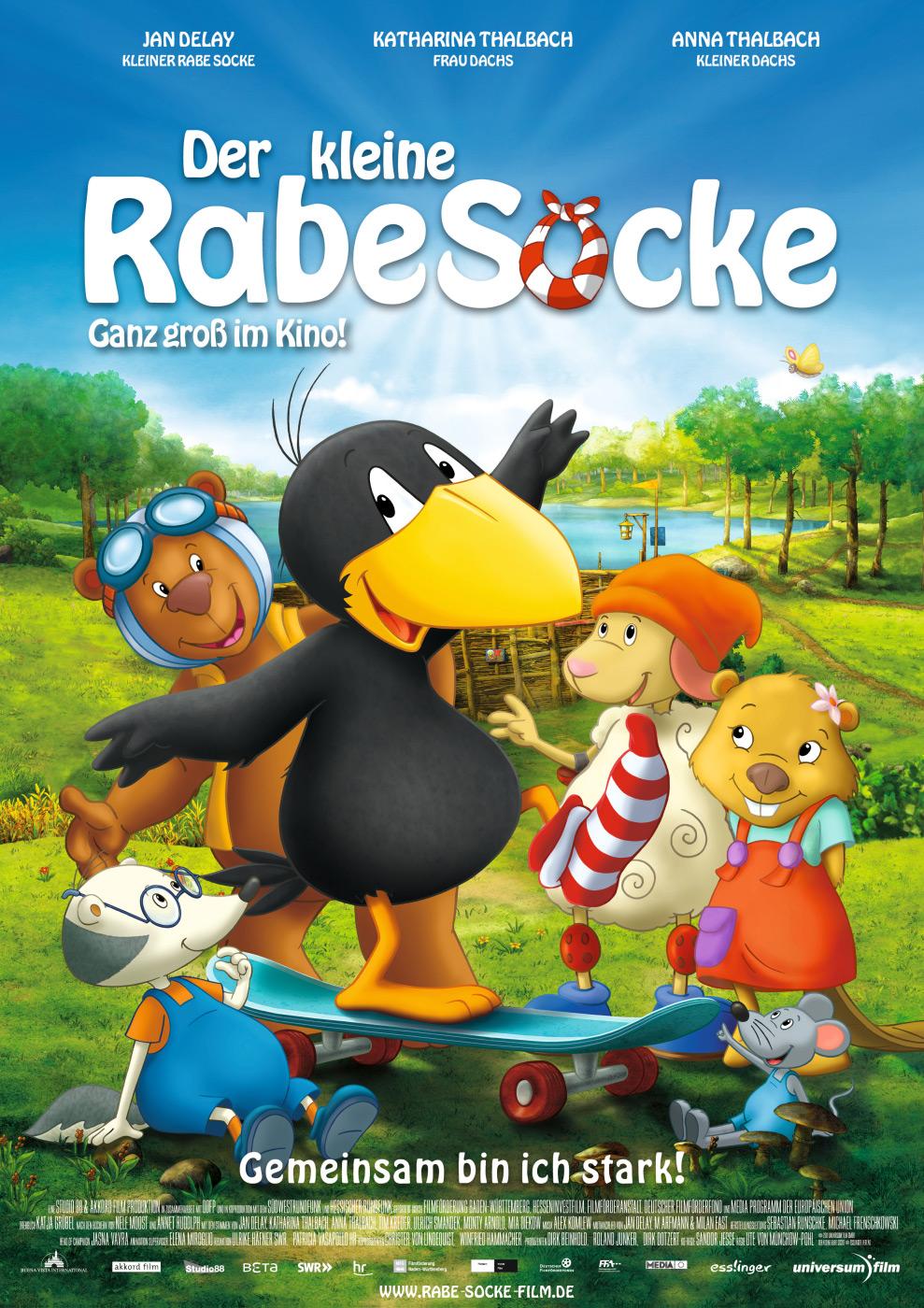 Filmplakat zu Der kleine Rabe Socke