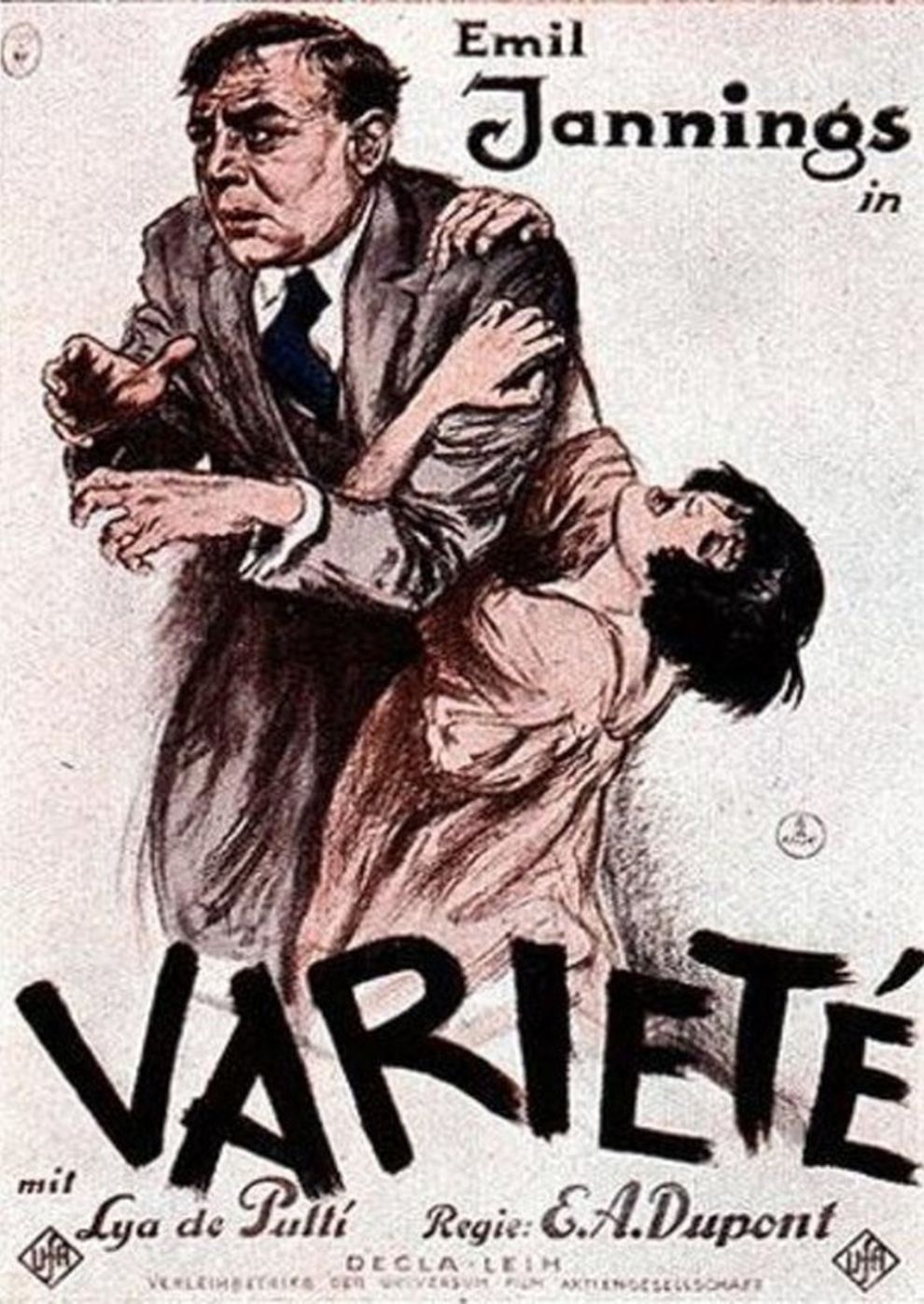 Filmplakat zu Varieté