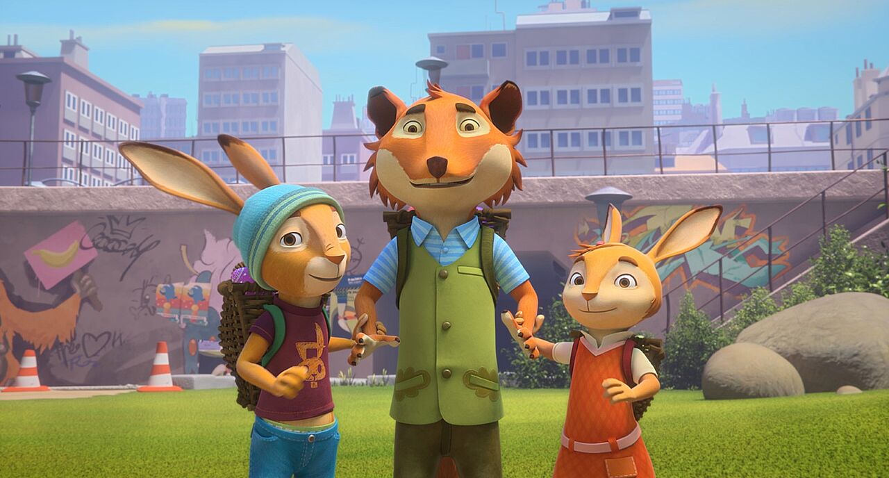 Szenenbild zu Die Häschenschule 2 - Der große Eierklau