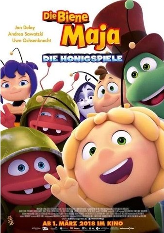 Filmplakat zu Die Biene Maja - Die Honigspiele
