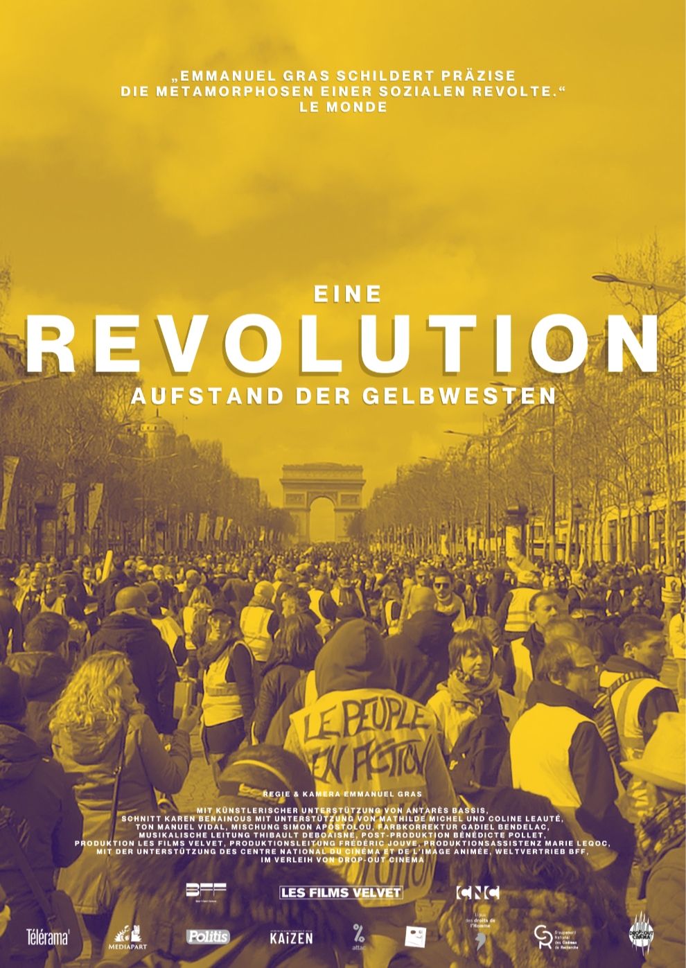 Filmplakat zu Eine Revolution - Aufstand der Gelbwesten