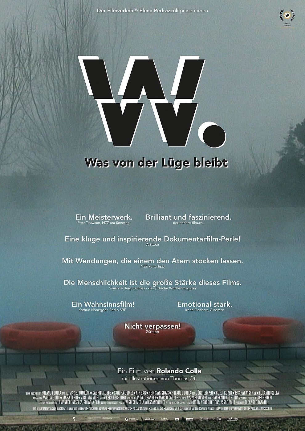 Filmplakat zu W. - Was von der Lüge bleibt