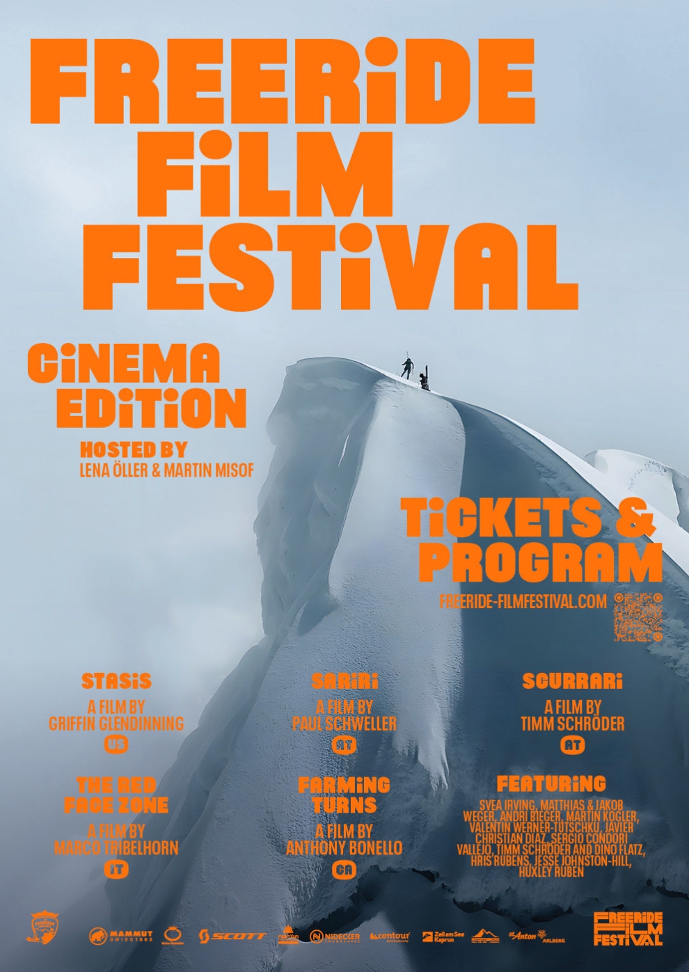 Filmplakat zu Freeride Filmfestival 2024: The Art of Re:Connection