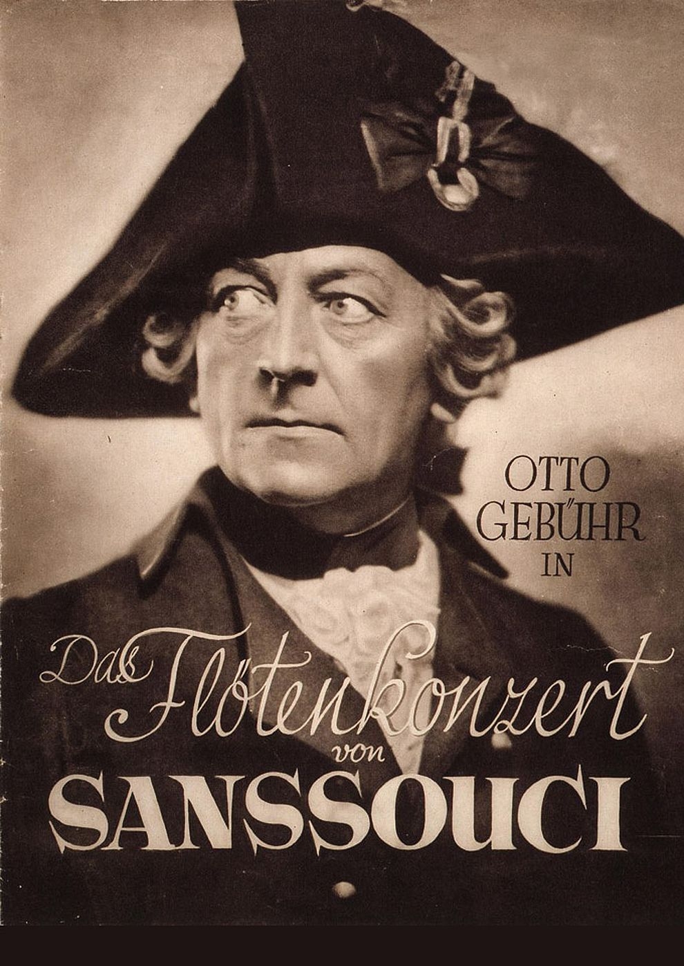 Filmplakat zu Das Flötenkonzert von Sanssouci