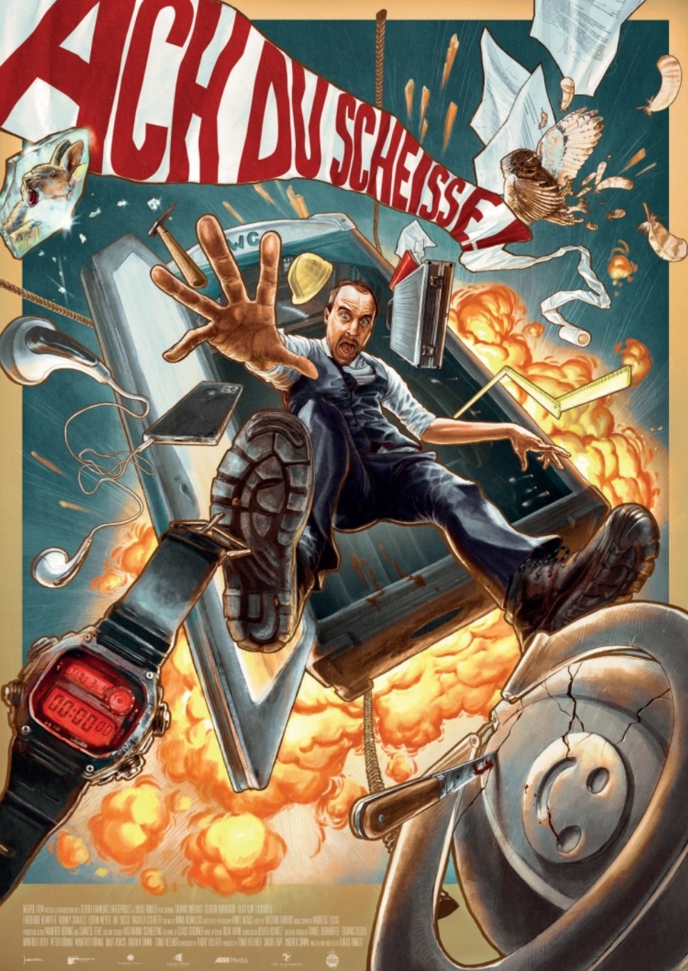 Filmplakat zu Ach du Scheisse!