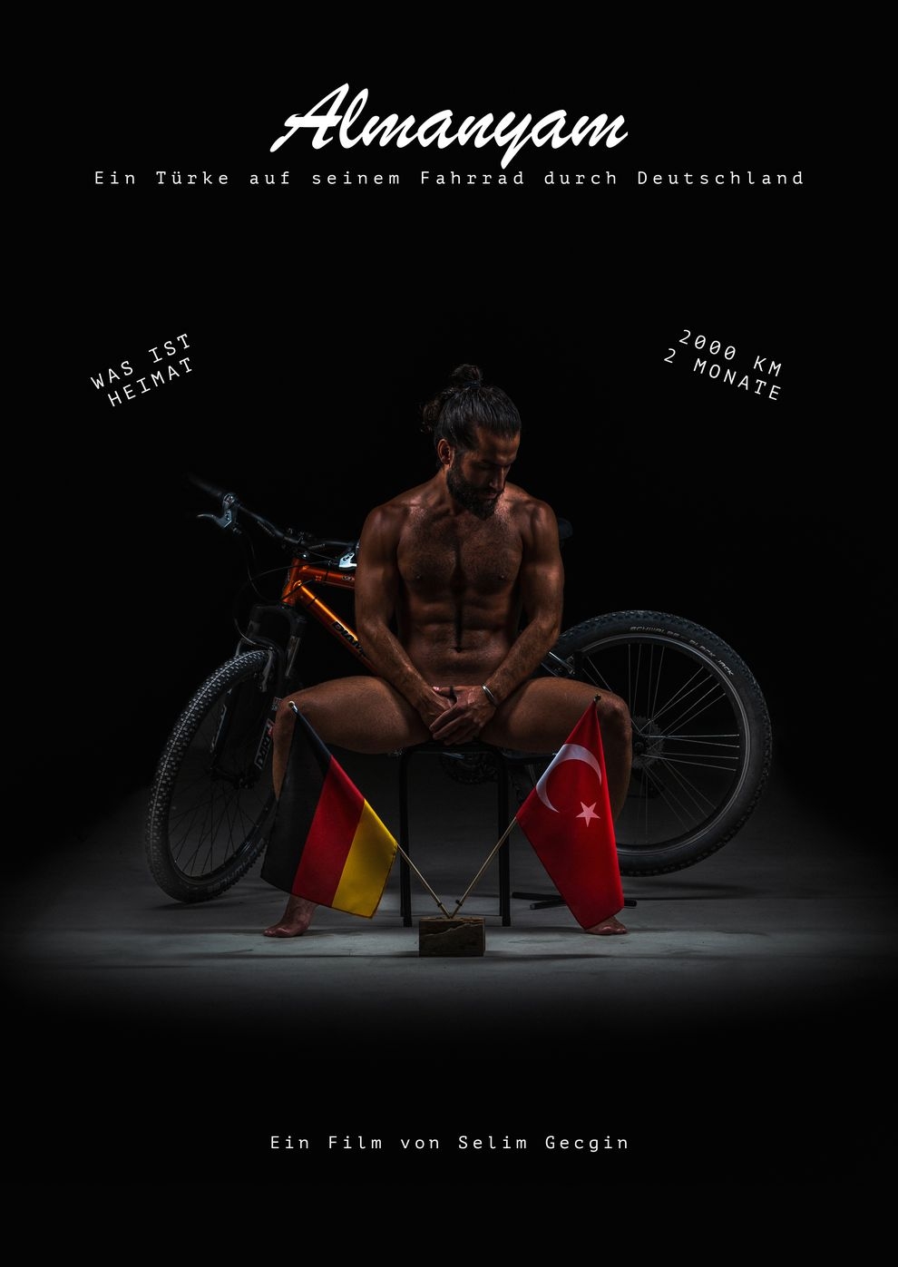Filmplakat zu Almanyam - Ein Türke auf seinem Fahrrad durch Deutschland