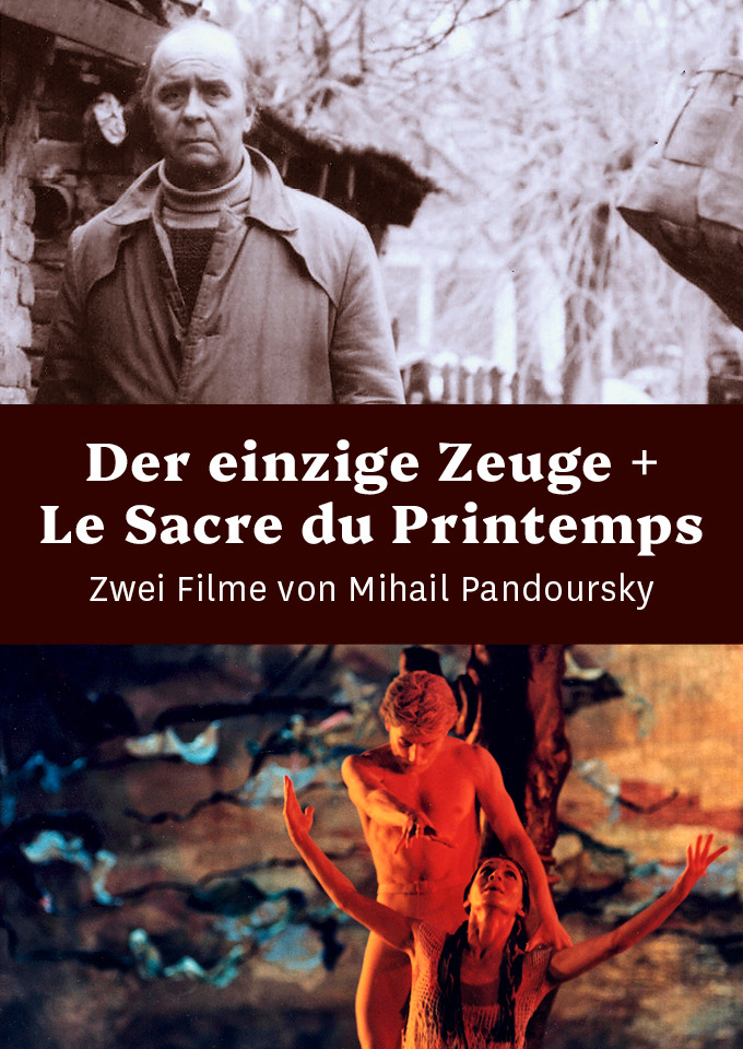 Filmplakat zu Der einzige Zeuge + Vorfilm: The Rite of Spring