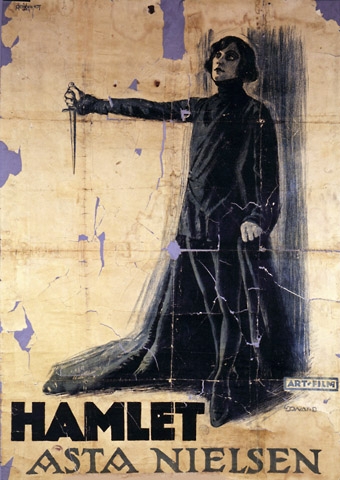 Filmplakat zu Hamlet (Svend Gade, Heinz Schall)