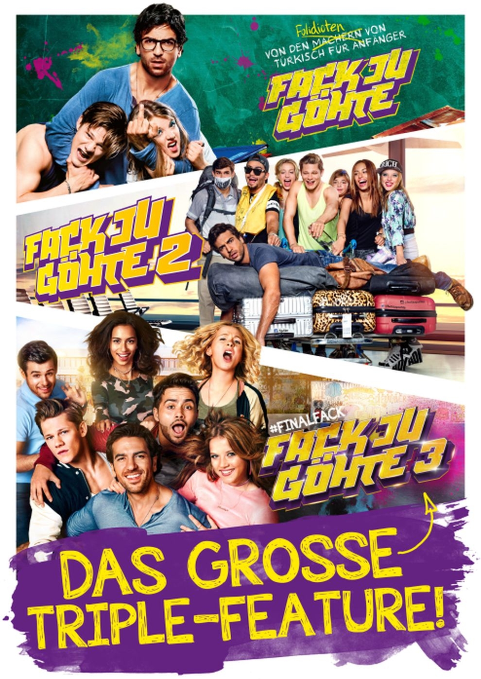 Filmplakat zu Fack Ju Göhte Triple