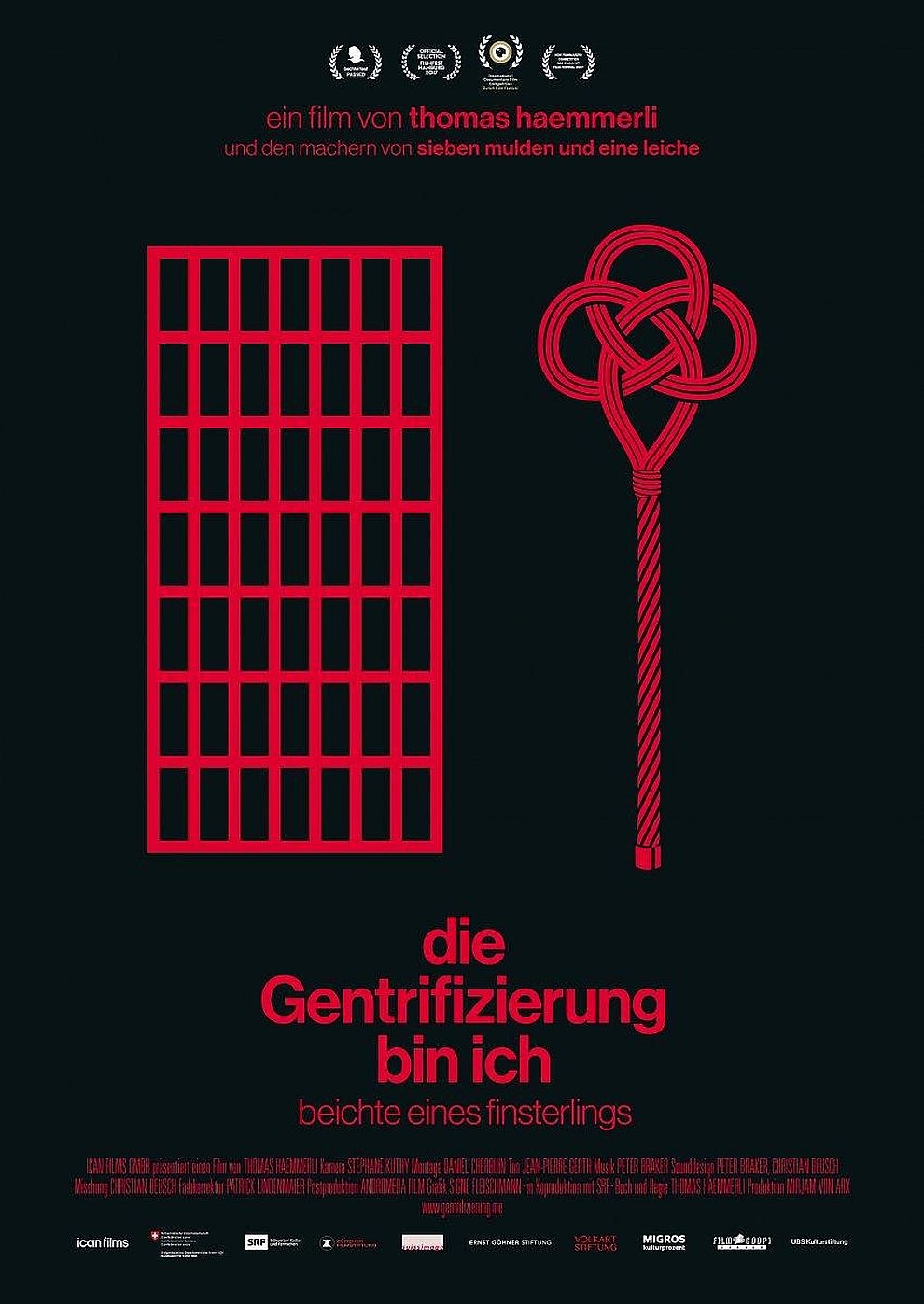 Filmplakat zu Die Gentrifizierung bin ich - Beichte eines Finsterlings
