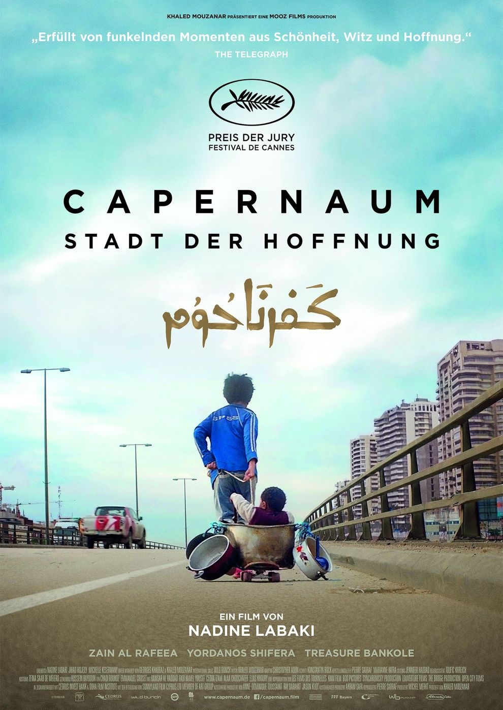 Filmplakat zu Capernaum - Stadt der Hoffnung