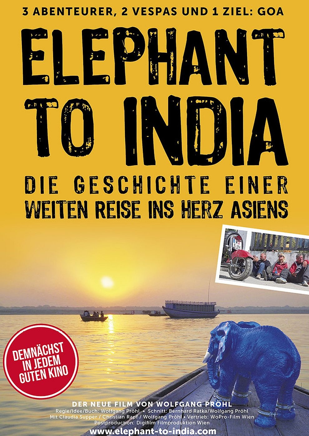 Filmplakat zu Elephant to India