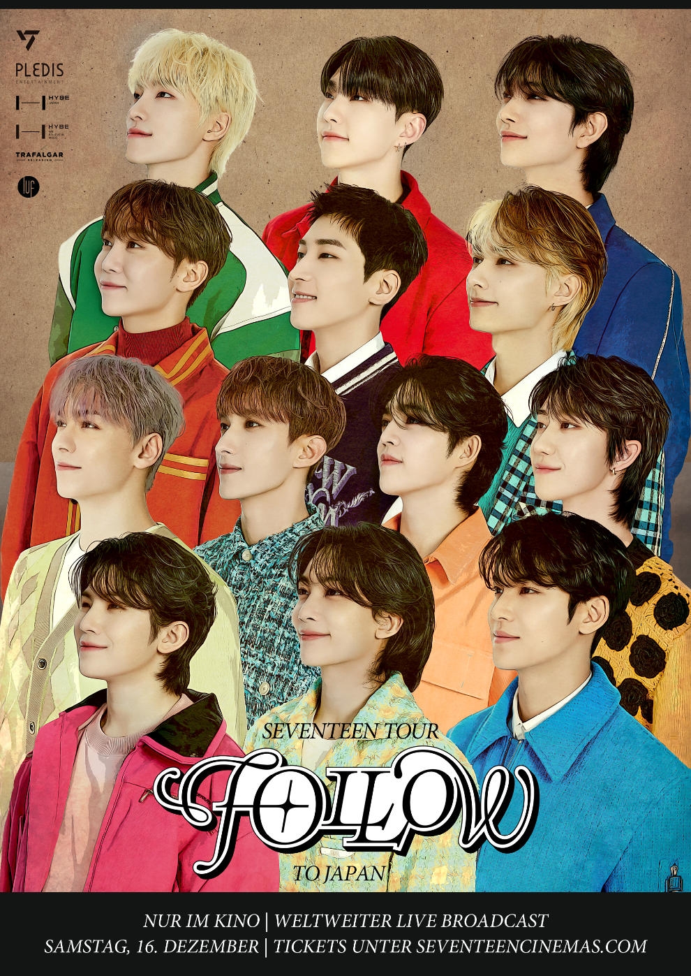 Filmplakat zu Seventeen Tour 'Follow' to Japan: Live Viewing