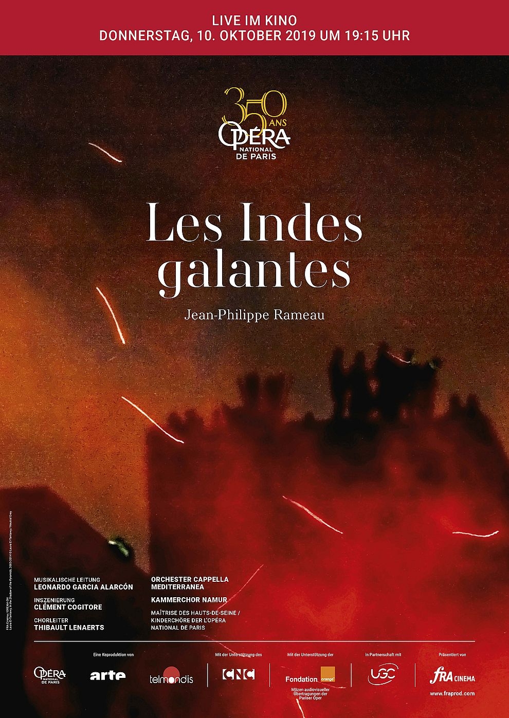 Filmplakat zu Opéra national de Paris 2019/20: Les Indes Galantes (Rameau)