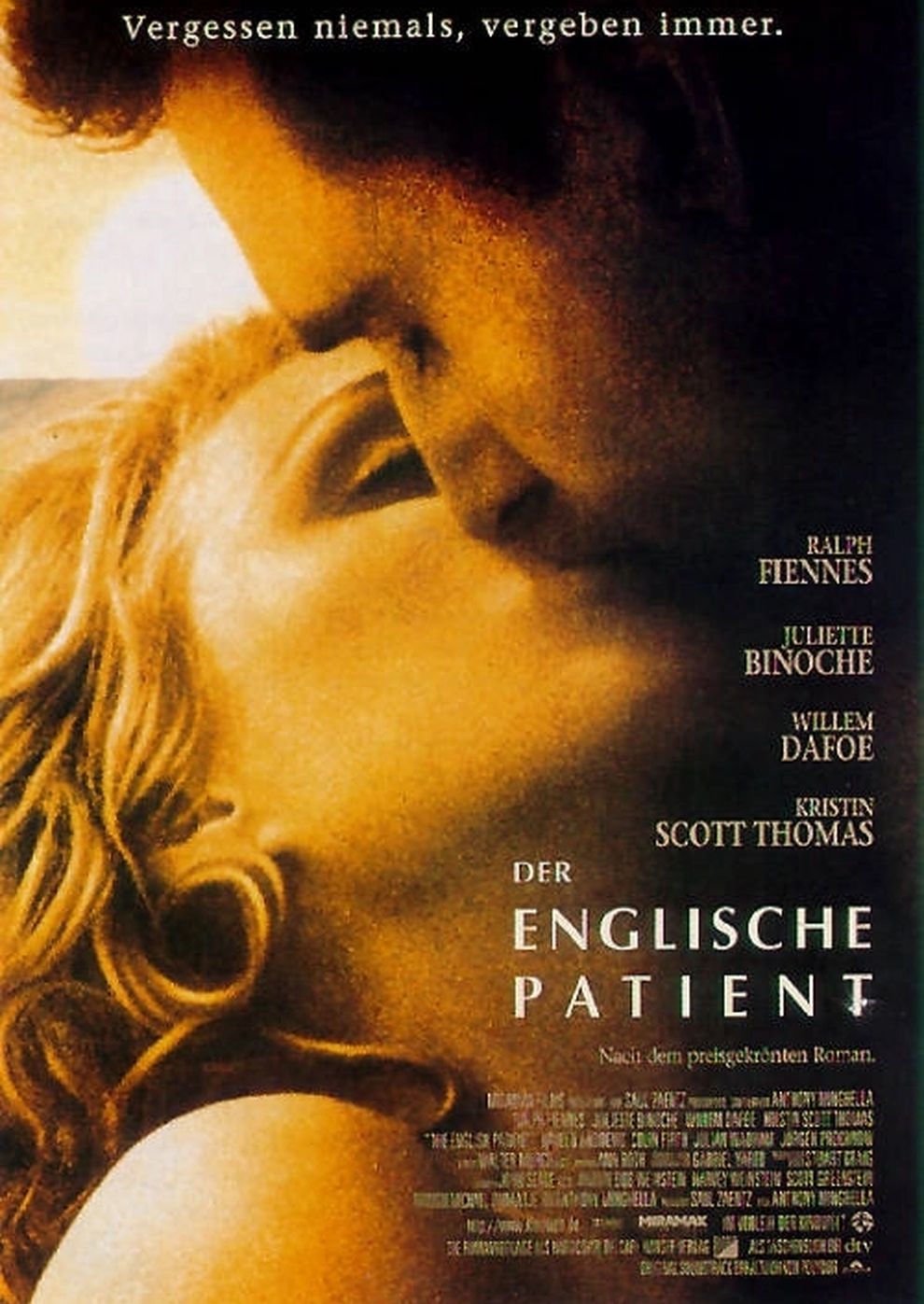 Filmplakat zu Der englische Patient